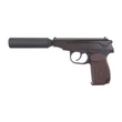 WE Makarov PM Airsoft GBB pisztoly hangtompítóval