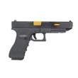 E&C-1202 John Wick TTI Glock 34 Airsoft Pisztoly GBB Fekete-arany