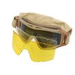 DESERT LOCUST replika airsoft védőszemüveg Coyote