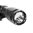 Taktikai LED airsoft fegyverlámpa M600B Fekete Szett