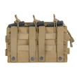 MOLLE Tripla Utility Tárzseb Coyote