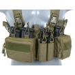 Sniper Chest Rig Fel és Lecsatolható panellel OD
