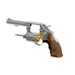 HG-131C airsoft revolver hosszú ezüst