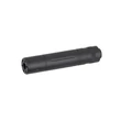 155x30mm airsoft Hangtompító Fekete