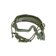 Taktikai airsoft védőszemüveg 2in1 Olive
