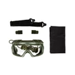 Taktikai airsoft védőszemüveg 2in1 Olive