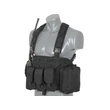 Commando Recon Chest Harness airsoft taktikai málha mellény Fekete