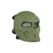 Skeleton terror védőmaszk - Foliage Green airsoft maszk