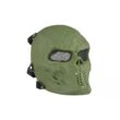 Skeleton terror védőmaszk - Foliage Green airsoft maszk
