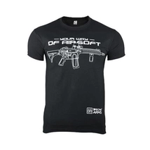 Specna Arms 100% Pamut Póló Your Way of Airsoft Fekete XXL