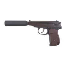 WE Makarov PM Airsoft GBB pisztoly hangtompítóval