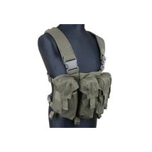 Ak airsoft katonai mellény Chest Rig Oliv