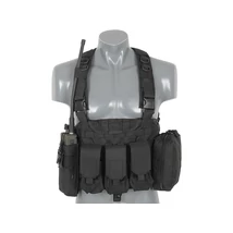 Commando Recon Chest Harness - Fekete
