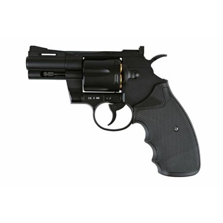 KWC .357 Revolver 2,5&quot; fém airsoft revolver fekete