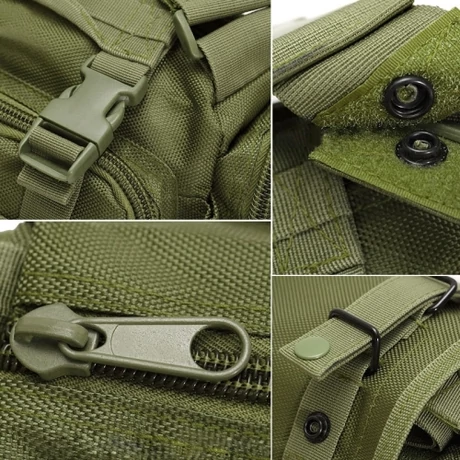 Waist pack MOLLE oldaltáska OD, airsoft táska, övtáska