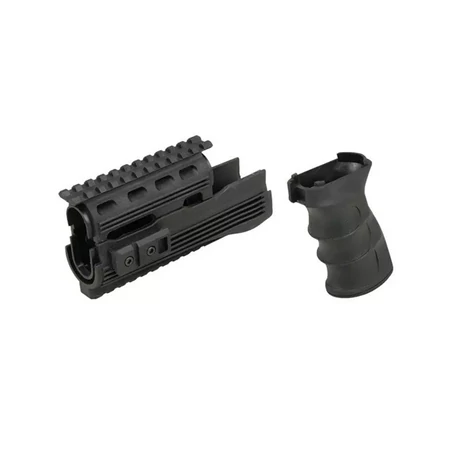 AK RIS szerelékes Airsoft előagy és markolat
