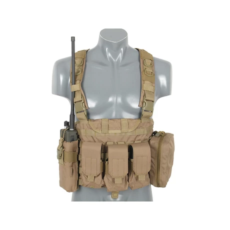 Commando Recon Chest Harness Coyote airsoft mellény