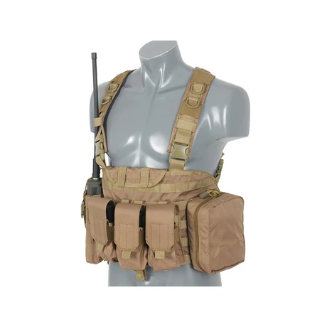 Commando Recon Chest Harness Coyote airsoft mellény