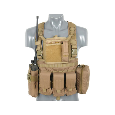 Commando Recon Chest Harness Coyote airsoft mellény