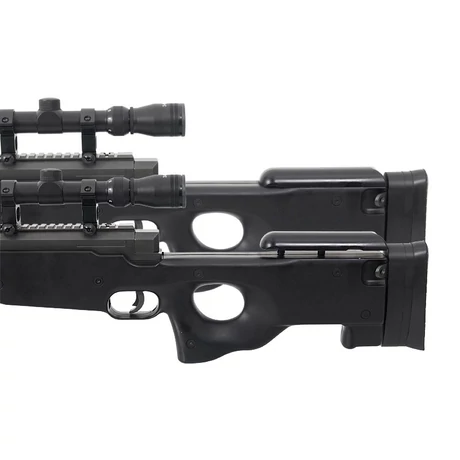 MB-01 Black [WELL] springes airsoft mesterlövész puska