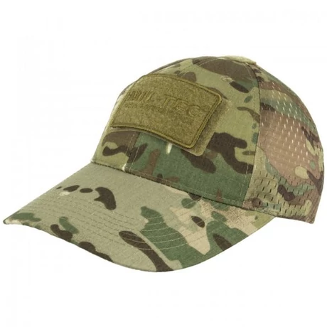Mil-Tec hálós baseball sapka multicam