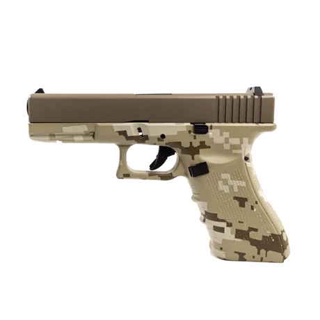 Raven Glock17 Digi Desert/Tan GEN.5 airsoft GBB pisztoly