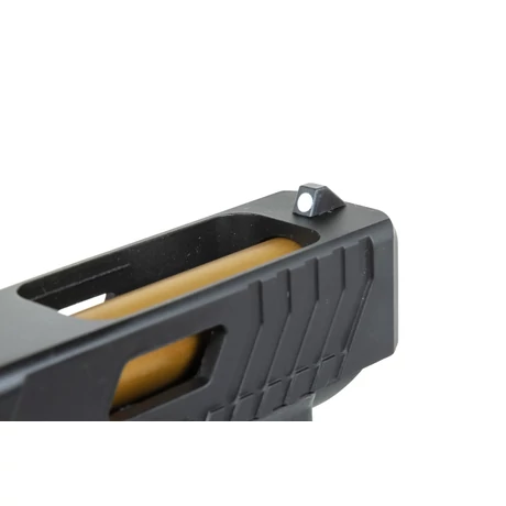E&C-1202 John Wick TTI Glock 34 Airsoft Pisztoly GBB Fekete-arany