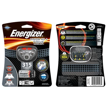 Energizer Vision HD+ Focus LED fejlámpa