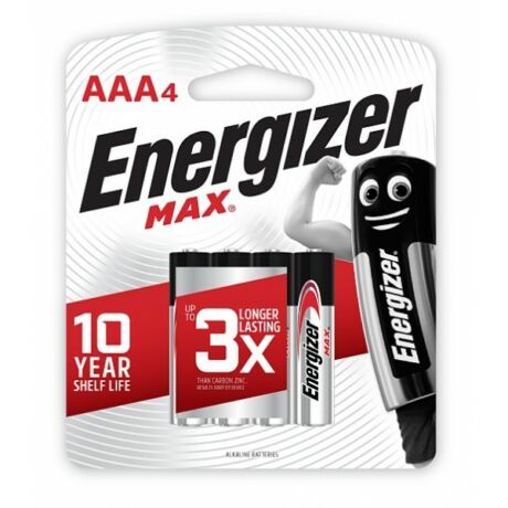 Energizer AAA/4 max elem
