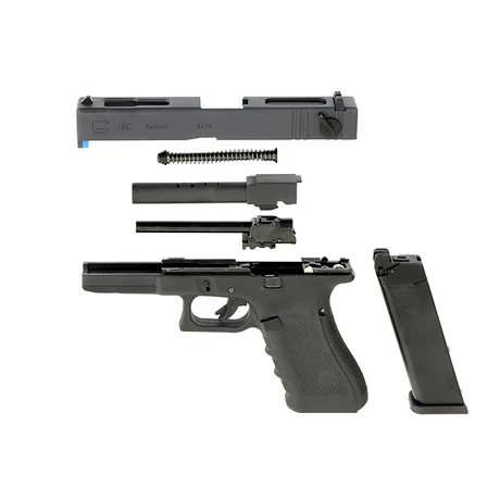 WE Glock18C GEN.4 sorozatlövő airsoft GBB pisztoly