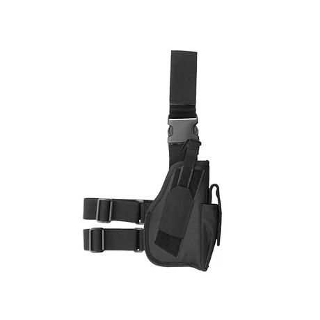 Airsoft pisztoly combtok Normál fekete Fix