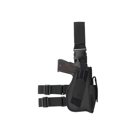 Airsoft pisztoly combtok Normál fekete Fix