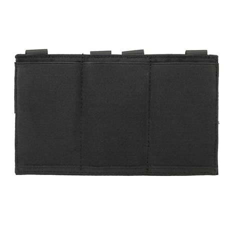 Elasztikus M4/M16/AK74 tripla tárzseb BK