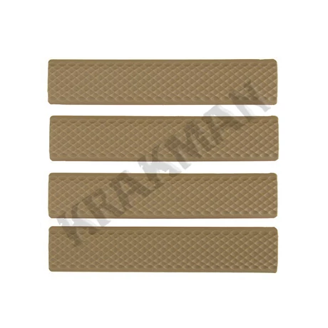 Keymod (M-lock) előagyra rögzíthető gumi-védőpanel.