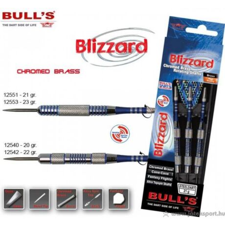 Dartszett Bull&#039;&#039;&#039;&#039;s Blizzard steel 23gr