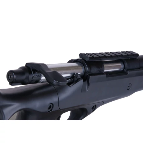 MB10 [WELL] airsoft springes sniper puska fekete Mesterlövész, Sniper, 