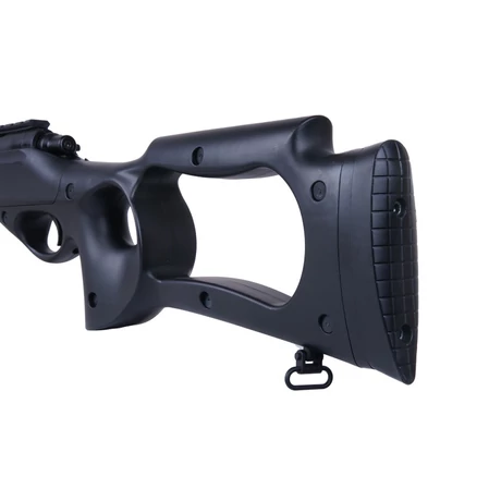 MB10 [WELL] airsoft springes sniper puska fekete Mesterlövész, Sniper, 
