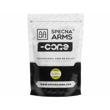 Specna Arms Core bb 0,25g BIO 1000db airsoft bb lövedék