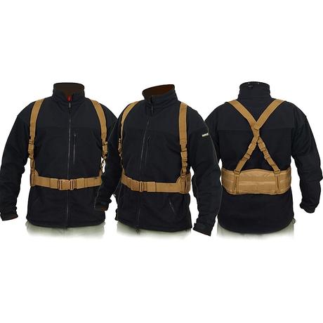Molle öv pántos Coyote