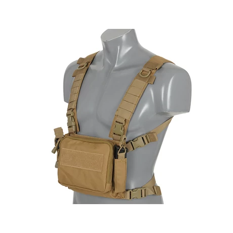 Compact Multi-Mission Chest Rig - Coyote airsoft mellény