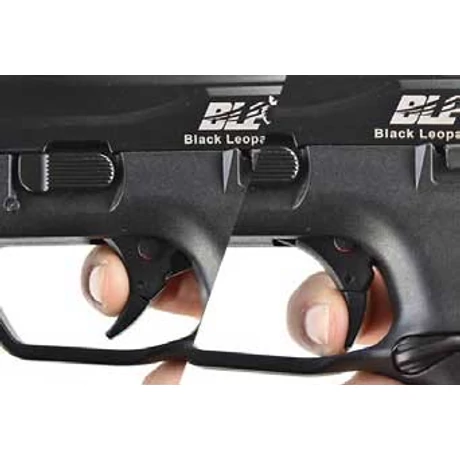 ICS BLE Alpha airsoft GBB pisztoly Fekete
