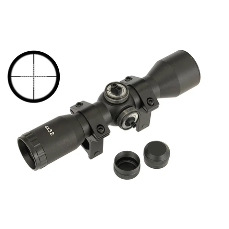4X32 airsoft távcső szerelékkel