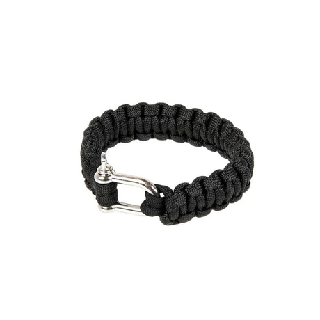 Paracord karkötő fém U csattal.