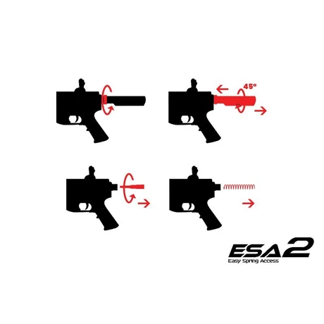 Specna Arms SA-H20 EDGE 2.0™ airsoft AEG puska