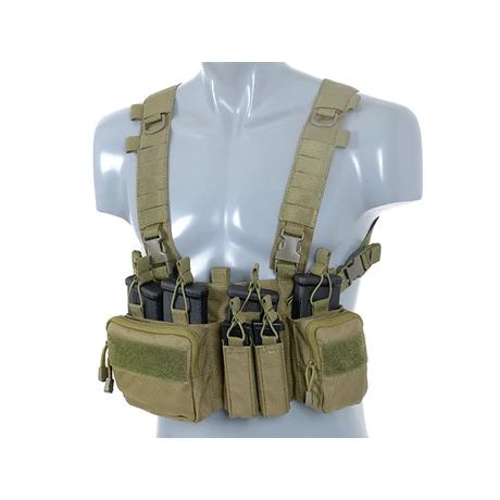 Sniper Chest Rig Fel és Lecsatolható panellel OD