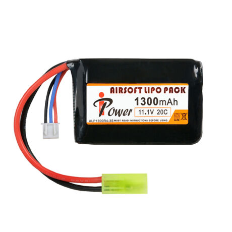 LI-PO 11,1V 1300mAh 20C airsoft akkumulátor PEQ IPower