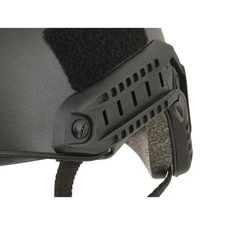 FAST BJ CFH fekete airsoft Taktikai Sisak