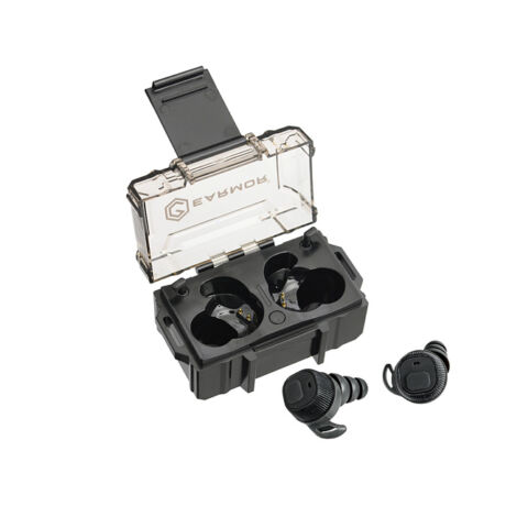 M20 Earmor aktív hallásvédő füldugó fekete [EARMOR]