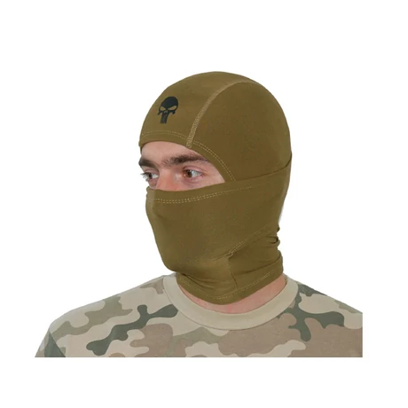 Airsoft álca maszk, kámzsa Coyote