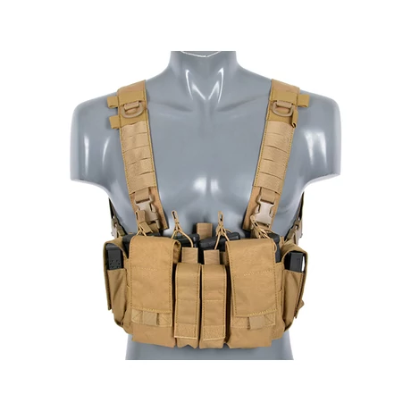 Patrol Chest Rig Taktikai Mellény M16/AK47/M14 Coyote